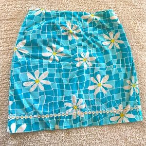 Lilly Pulitzer Vintage 80s A-Line Skirt